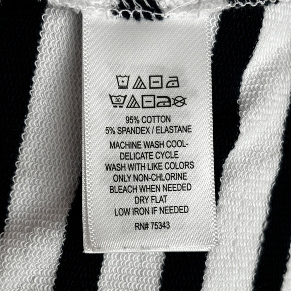 Tahari Nautical Blazer Jacket - Blue/White Size S - Picture 10 of 10